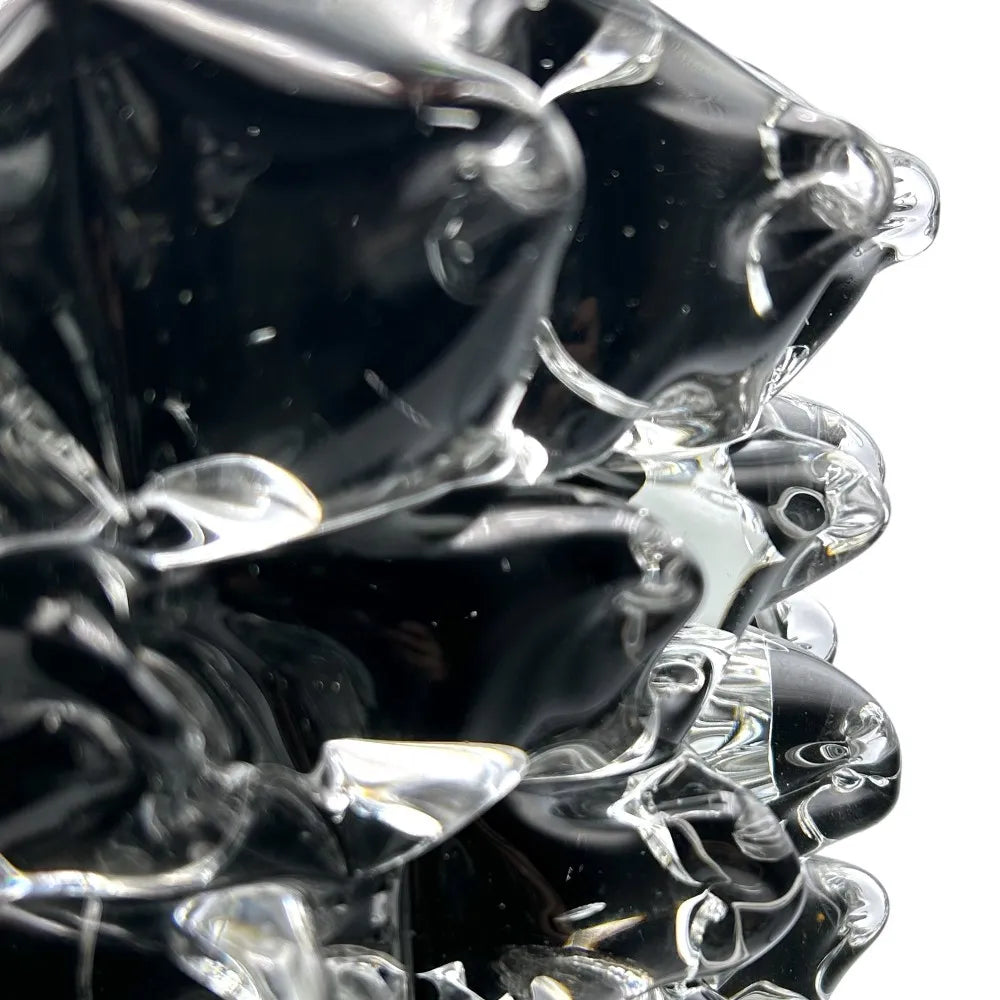 Close-up of a diamond with a white background